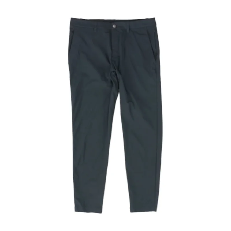 Men's Pants with Belt LoopsCharcoal Solid Chino Pants