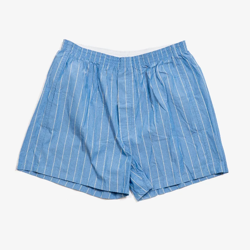 Men's Pants with Back PocketsFine Stripe Boxer Shorts