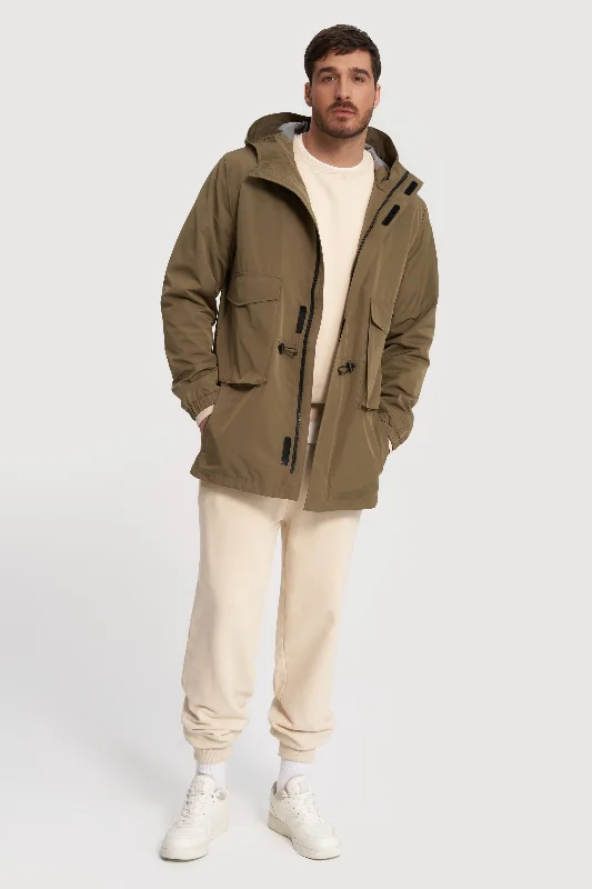 Men's Coats with Tactical FeaturesBartley