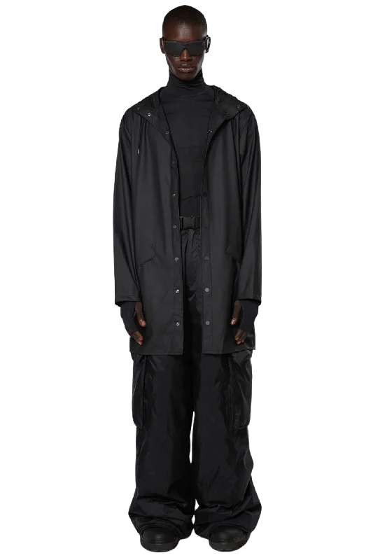 Men's Coats for LayeringLong Jacket in Black