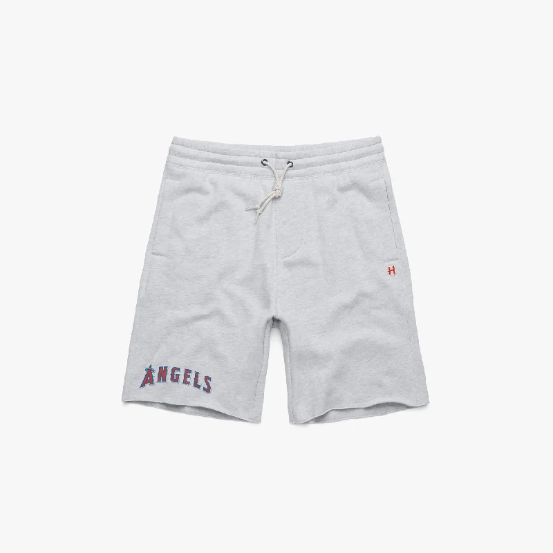 Casual Men's ChinosLos Angeles Angels Jersey Logo Sweat Shorts