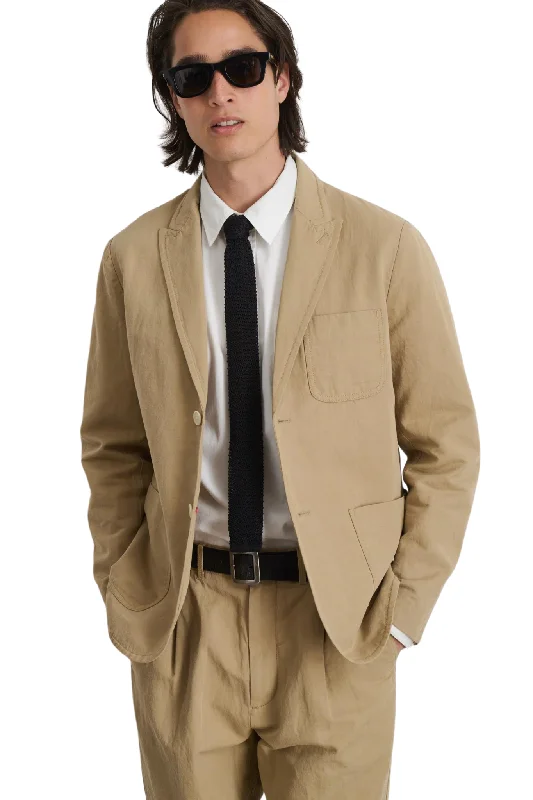 Men's Coats with Chest PocketsMercer Blazer in Cotton Linen