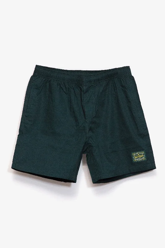 Men's Pants with Functional PocketsVerde Pro Label 17" Beach Shorts - Pine Green