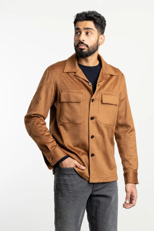 Best Men's Leather CoatsVicuna Oasi Cashmere Overshirt