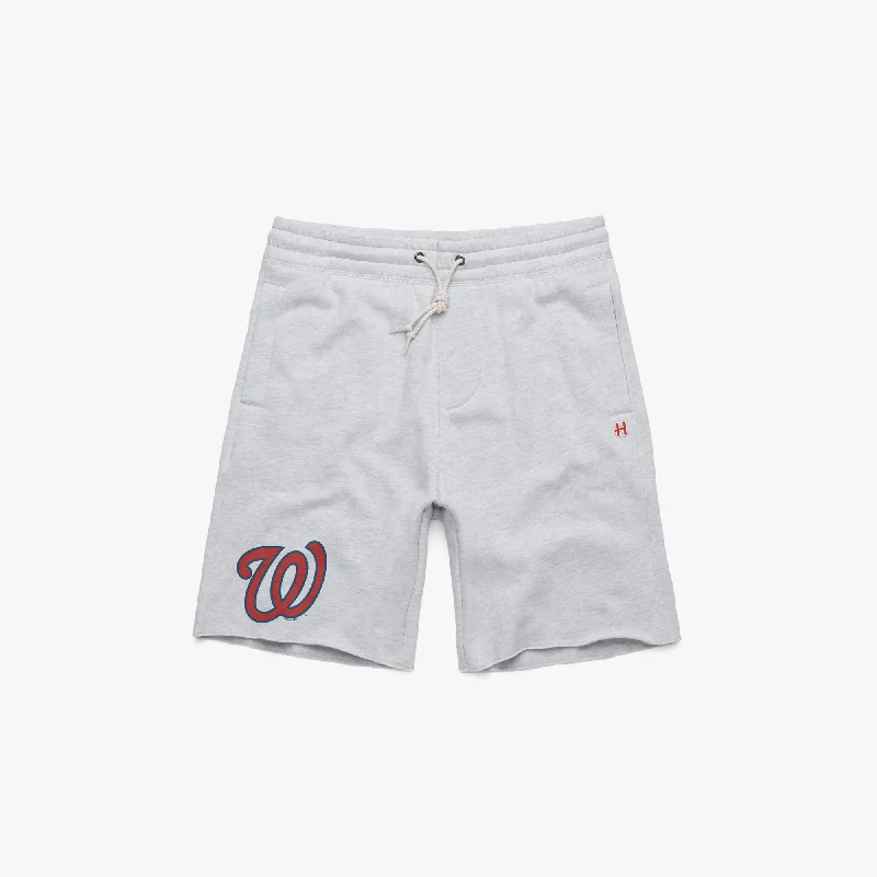 Stylish Men's Cargo PantsWashington Nationals Jersey Logo Sweat Shorts