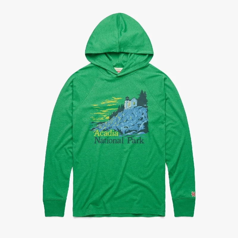 Men's Shirts with Hidden PocketsAcadia National Park Lightweight Hoodie