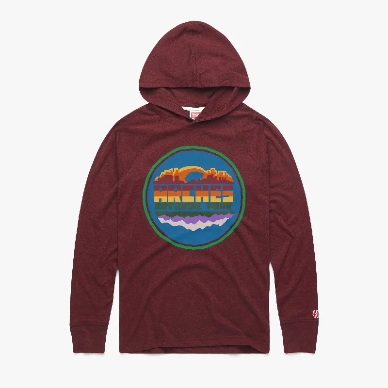 Casual Men's T-ShirtsArches National Park Lightweight Hoodie