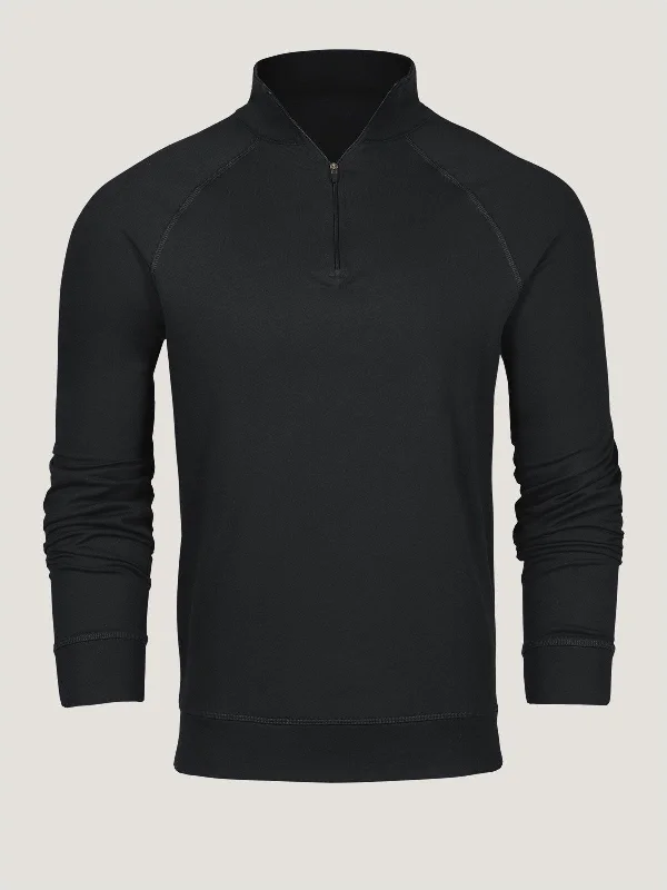 Athletic Men's SportswearBlack Quarter Zip