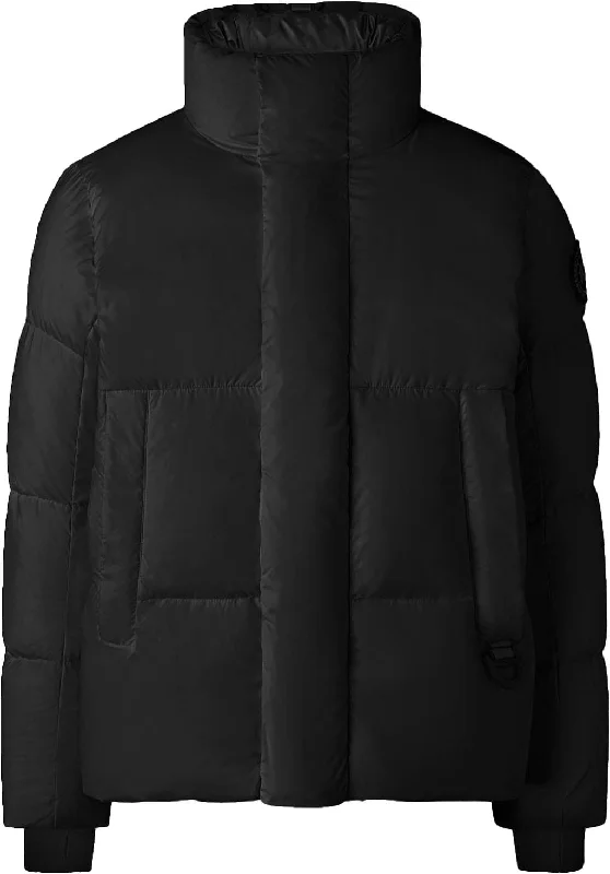 Men's Coats with Snap ButtonsEverett Puffer Jacket Black Label - Men's|-|Manteau matelassé Everett Black Label - Homme