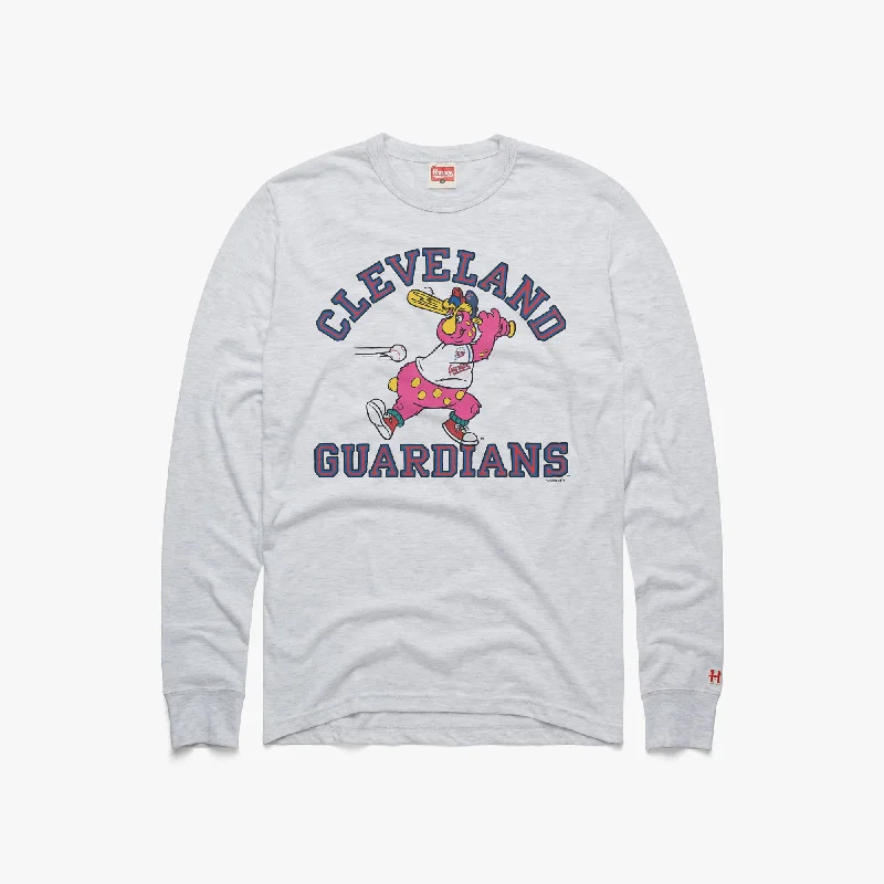 Men's Shirts with Barrel CuffsCleveland Guardians Slider Long Sleeve Tee