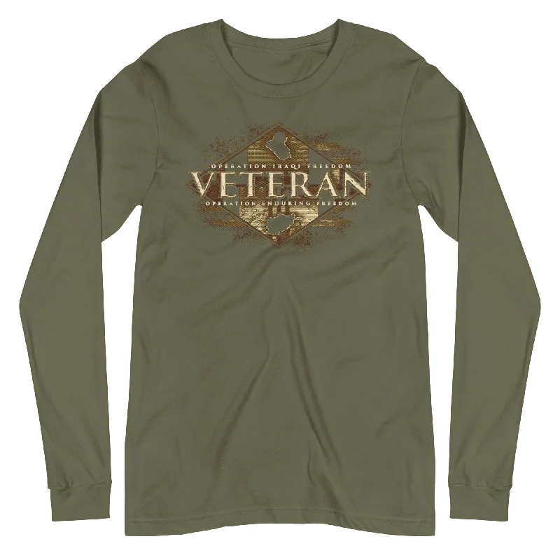 Men's Shirts for FishingCLT - OIF and OEF Long Sleeve Tee