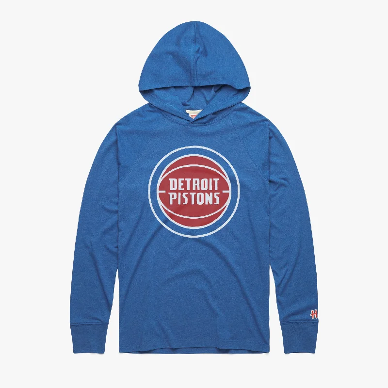 Men's Performance Shirts for SportsDetroit Pistons Logo Lightweight Hoodie