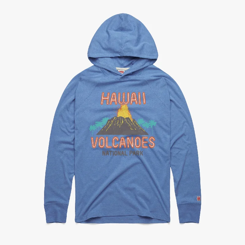 Men's Shirts with Scoop NecksHawaii Volcanoes National Park Lightweight Hoodie