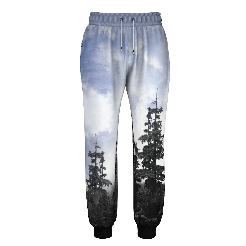 Lightweight Men's Linen PantsIn The Forest Sweatpants