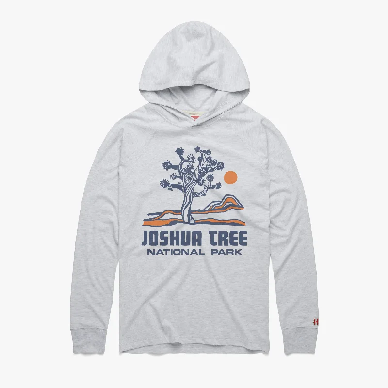 Men's Shirts with Mandarin CollarsJoshua Tree National Park Lightweight Hoodie