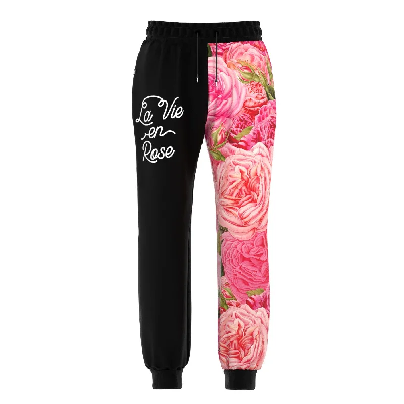 Men's Unique and Designer Bottom Wear for a Statement LookLa Vie En Rose Sweatpants