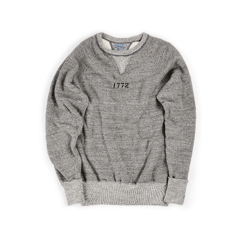 Workout Men's SportswearLimited Edition Fox 1772 X Kenneth Field Grey Crewneck Sweatshirt