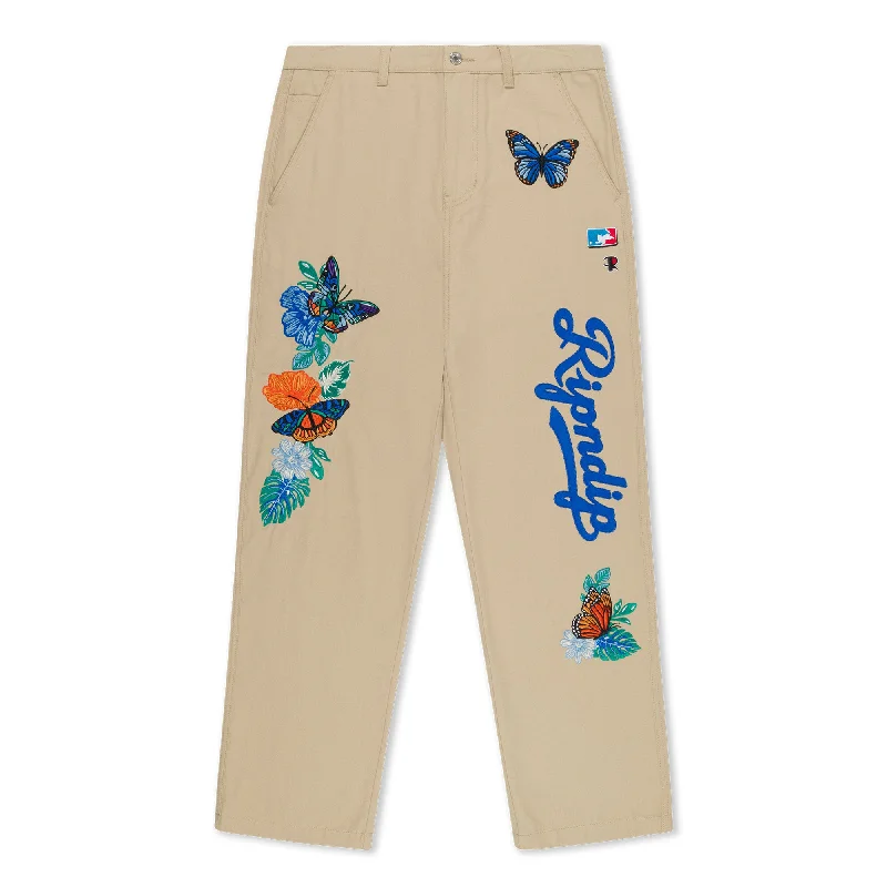 Men's Corduroy Pants for FallLos Ripndip Pants (Khaki)