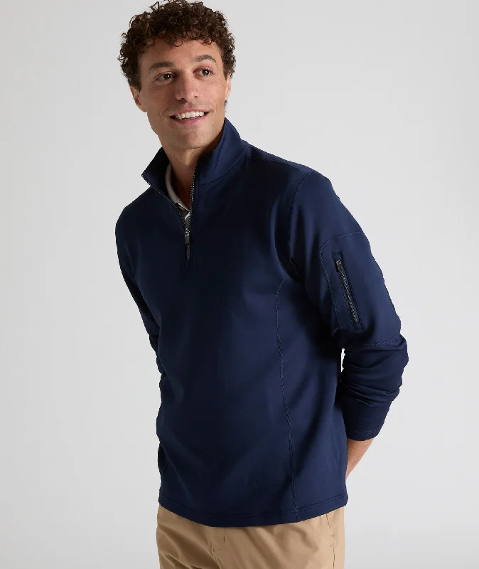 Sports-Inspired High-Performance Men's SportswearPerformance Quarter-Zip