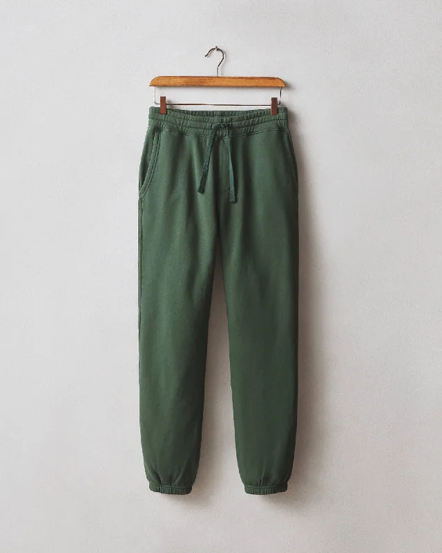 Men's Pants with Appliqué DetailsClassic Sweatpant - Green Moss