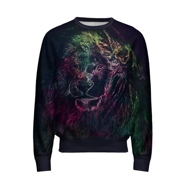 Fashionable Men's SportswearMr. Lava Lion Sweatshirt