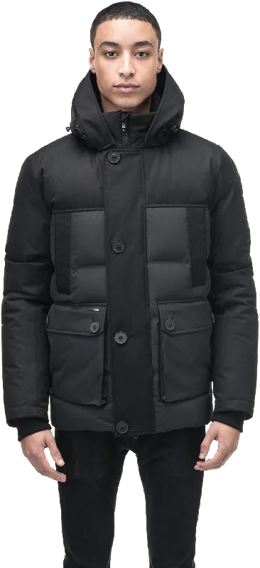 Men's Coats for Short MenCardinal Puffer Parka - Men's|-|Parka matelassé Cardinal - Homme