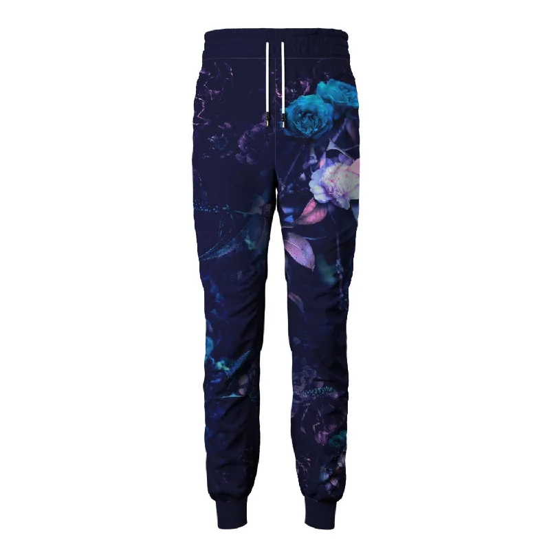 Men's Pants with Appliqué DetailsOcean Plants Sweatpants