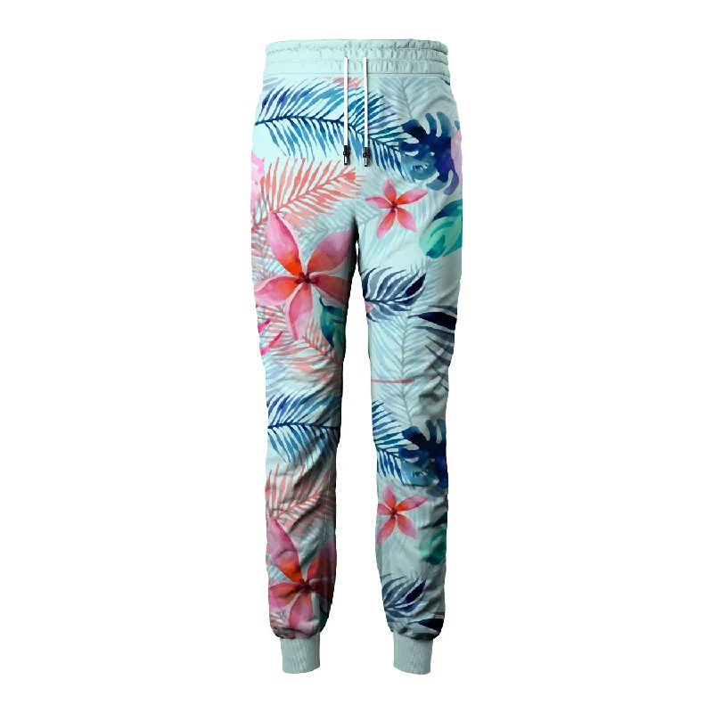 Men's Pants with Patchwork PatternsParadise On Earth Sweatpants