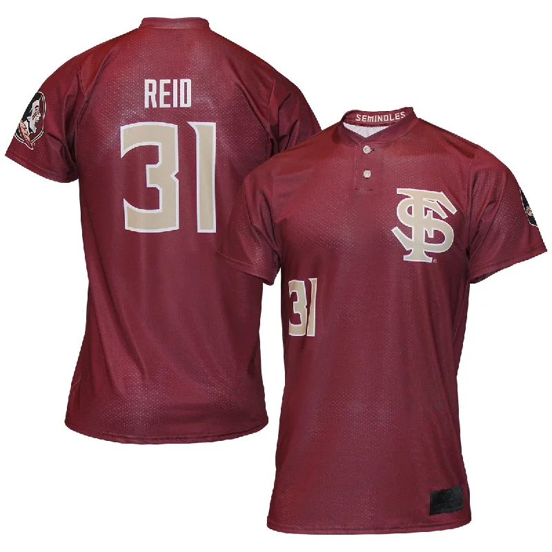 Trendy Men's SportswearProsphere Makenna Reid #31 Softball Jersey - Garnet