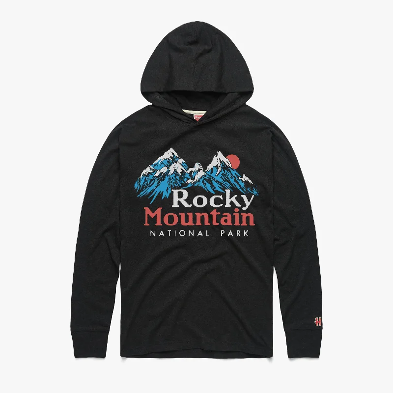 Men's Shirts with CollarsRocky Mountain National Park Lightweight Hoodie