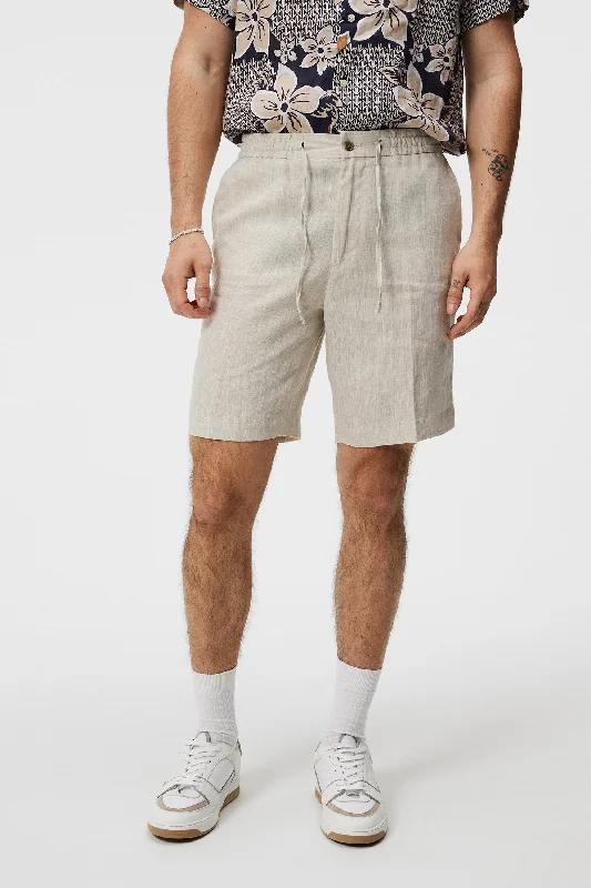 Men's Pants with Back PocketsBaron Linen Shorts