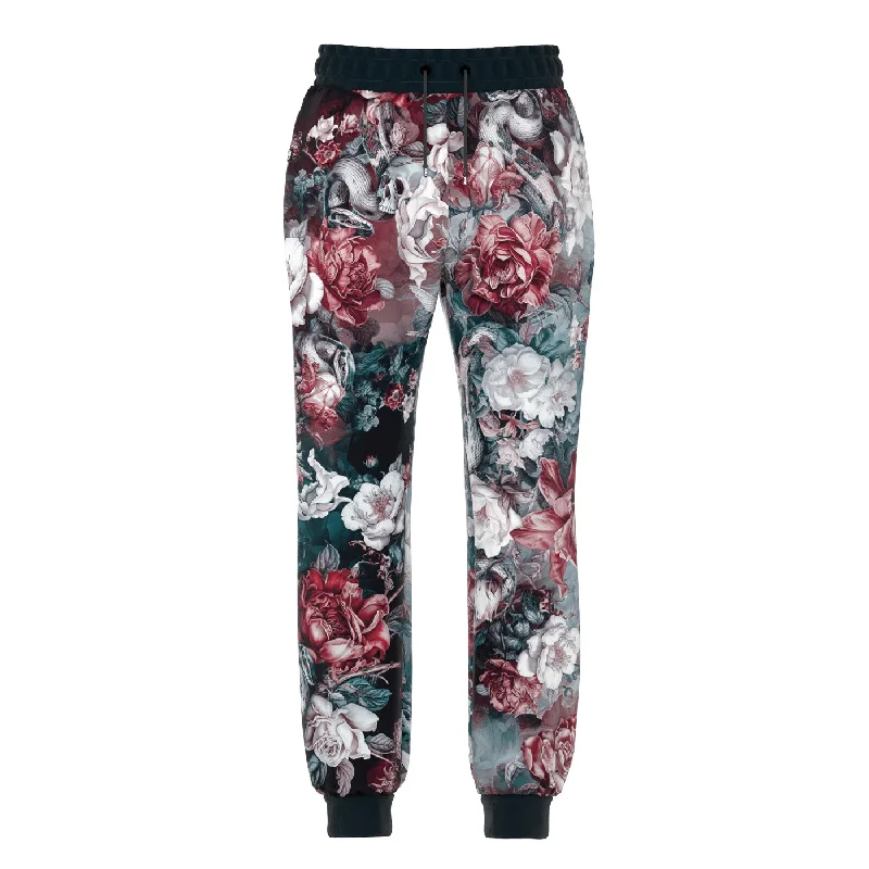 Men's Formal Trousers for BusinessSkull Serpent Serenade V5 Sweatpants