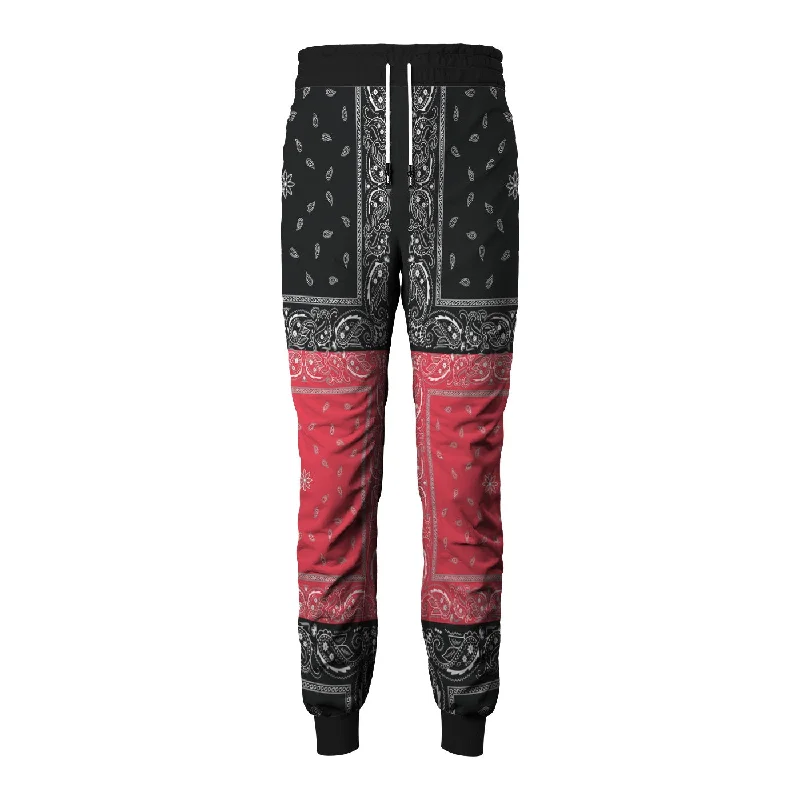 Men's Solid-Colored Pants for VersatilitySplit Up Sweatpants