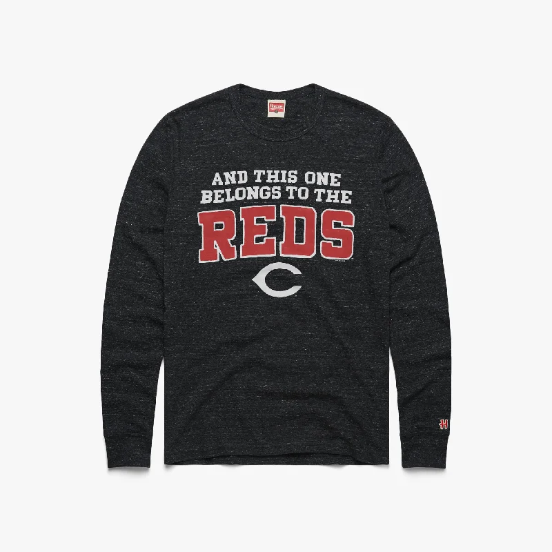 Men's Unique and Designer TopsThis One Belongs To The Reds Long Sleeve Tee