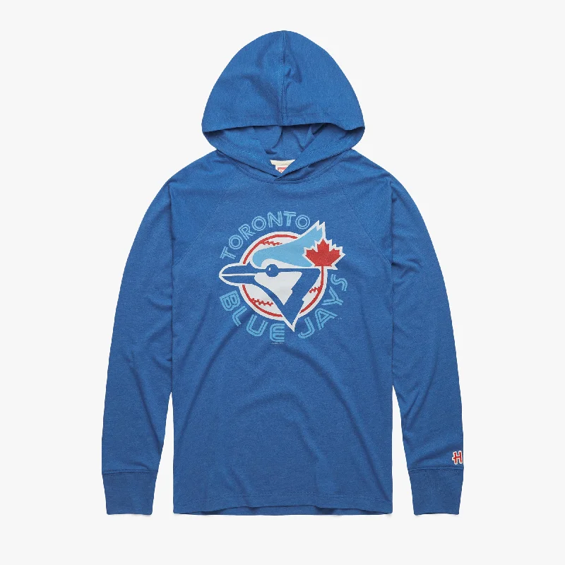 Men's Shirts with Asymmetrical HemlinesToronto Blue Jays '77 Lightweight Hoodie