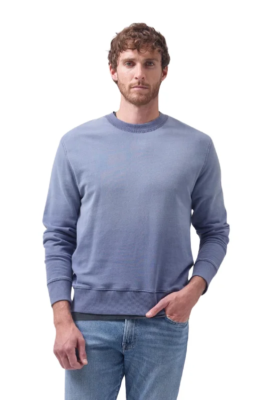 Warm and Comfortable Men's SportswearVintage Crewneck Sweatshirt in Vintage Indigo