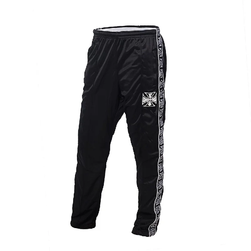 Men's Pants with Shallow PocketsWCC - OG TRACKSUIT PANTS - BLACK